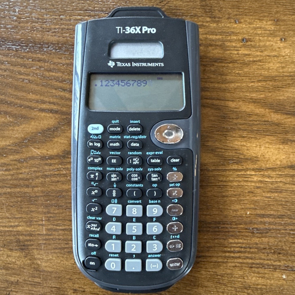 Texas Instruments TI-36X Pro Scientific Calculator‎ with Cover Excellent